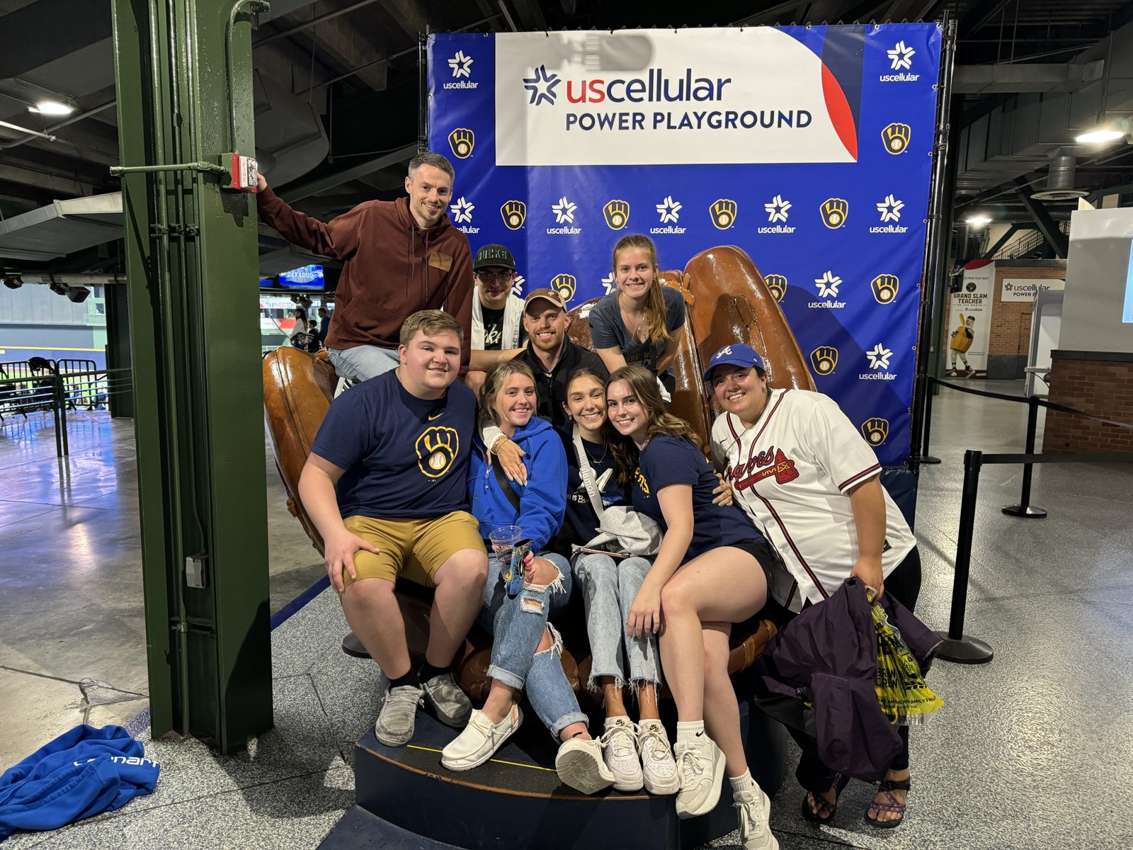 Staff outing to a Brewers game